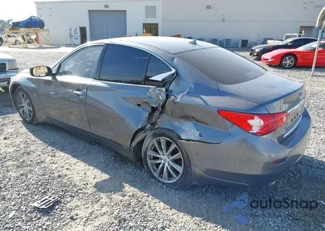 2017 Infiniti Q50 2.0T Premium из США, поврежденный, VIN JN1CV7AP7HM642595